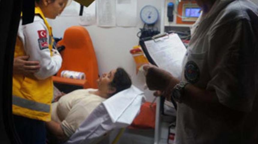 Yanmaktan son anda kurtuldu!