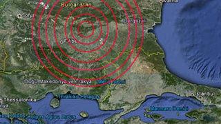 Bulgaristan'da 6,4 büyüklüğünde deprem