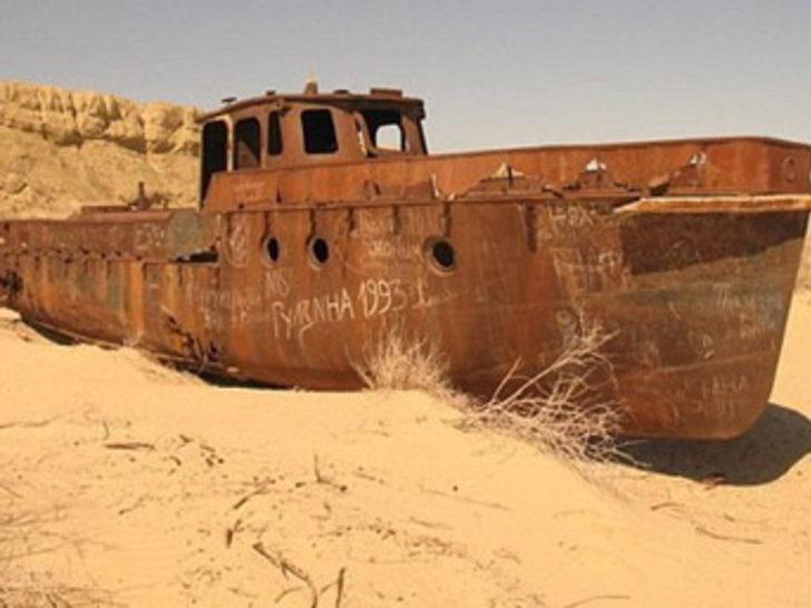 Aral Denizi 40 yılda çöle döndü!