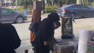 Yalova'da gören inanamadı! Sokaklarda kafasında karton kutuyla gezdi