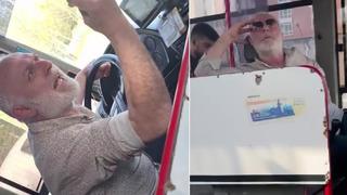 Otobüste bebek arabası katlanmayınca olanlar oldu! Seni mermi manyağı yaparım