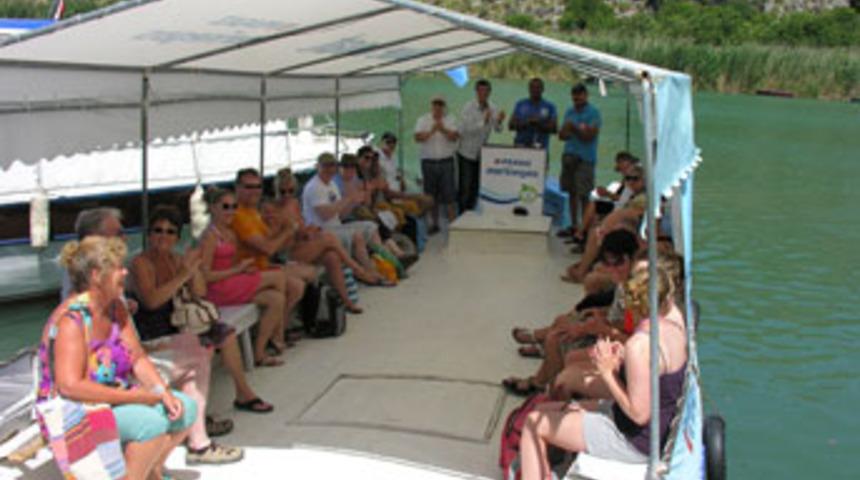 Dalyan&rsquo;da Blue Boat heyecanı