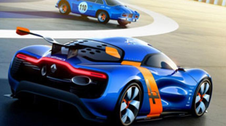 Renault Alpine geri d&ouml;nd&uuml;!