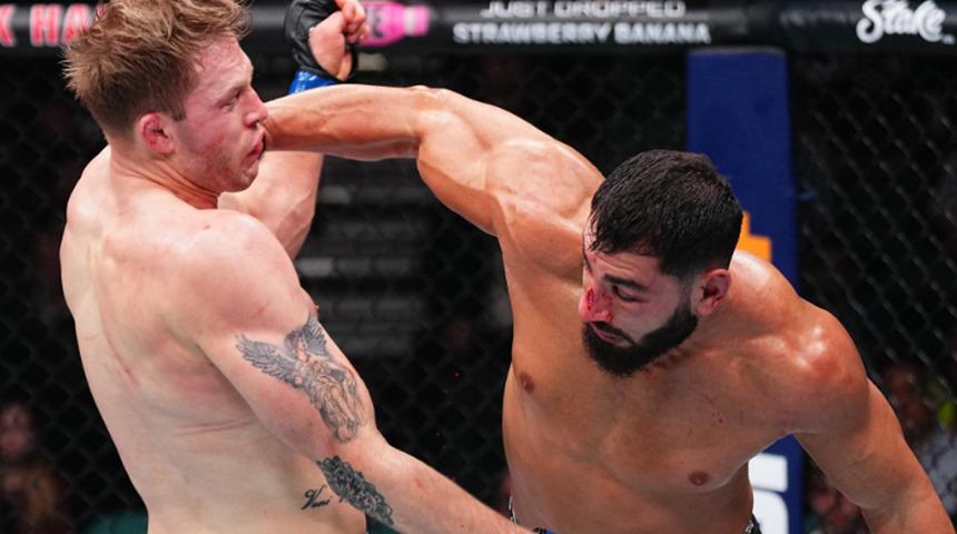 Tarihe geçti! İbo Aslan rakibini nakavt etti