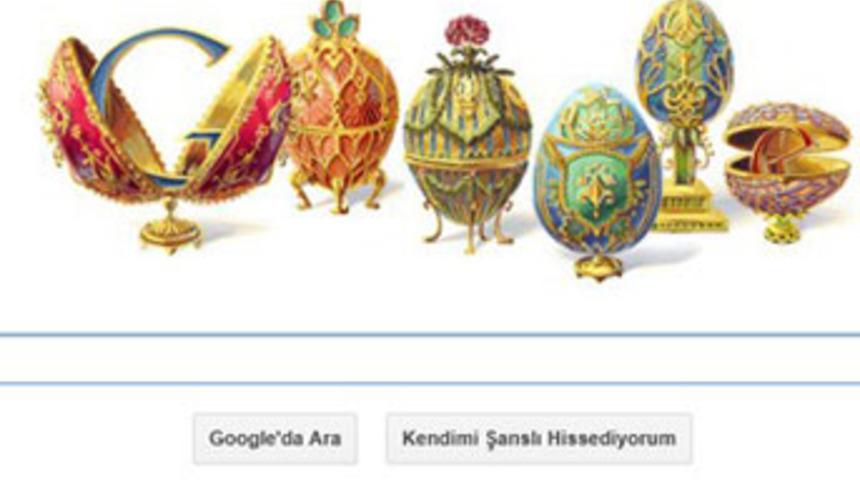 Google, Peter Carl Faberg&eacute;'yi unutmadı