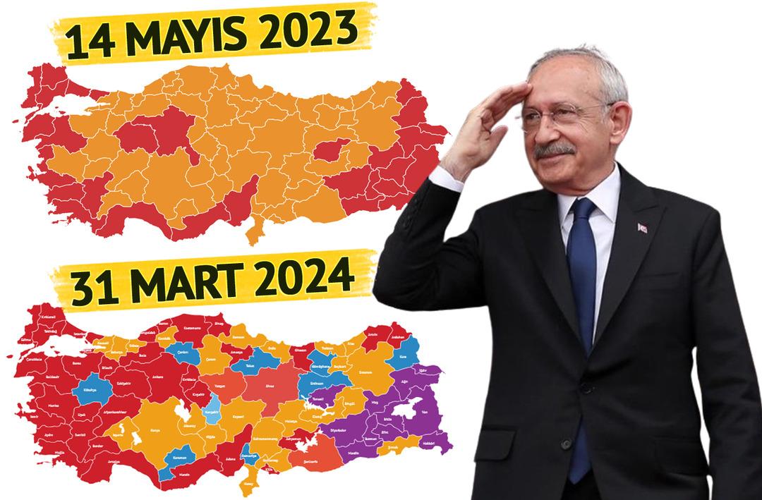 T&uuml;rkiye haritası kırmızıya d&ouml;nd&uuml;, Kılı&ccedil;daroğlu g&ouml;ndermeleri olay oldu: "Sakın &ouml;ndeyiz diye twit atma"