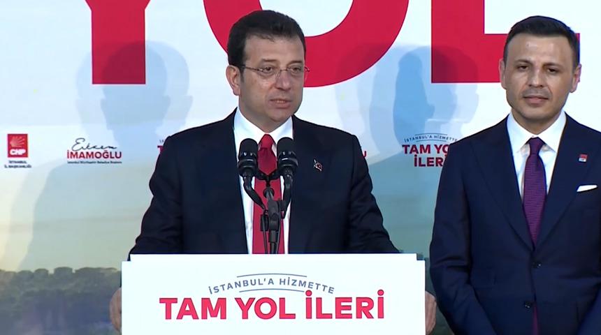 İBB Başkanı Ekrem İmamoğlu: 'Fark 1 milyonun üstünde'