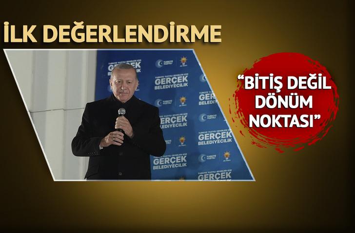 Cumhurbaşkanı Erdoğan'dan yerel seçimlerle ilgili ilk açıklama: 31 Mart bizim için bir bitiş değil dönüm noktasıdır