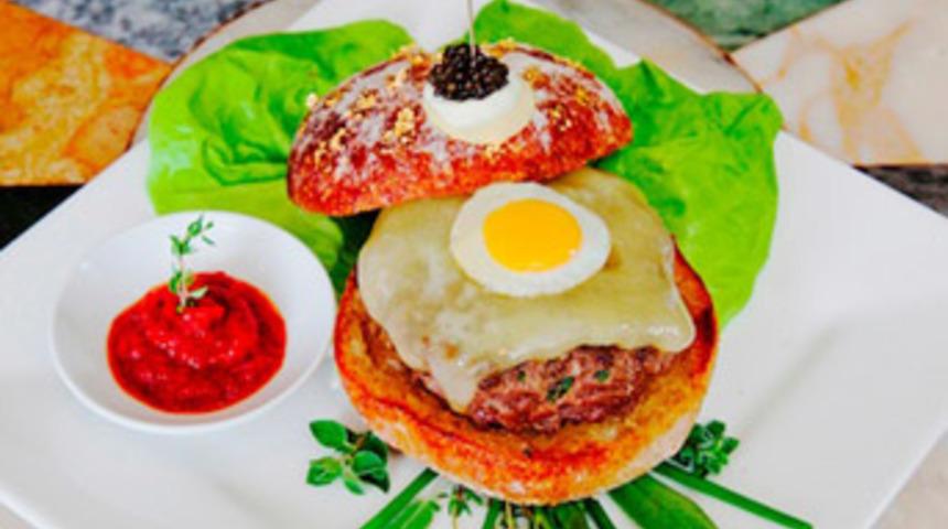 Altın kürdanlı 540 TL’lik hamburger!