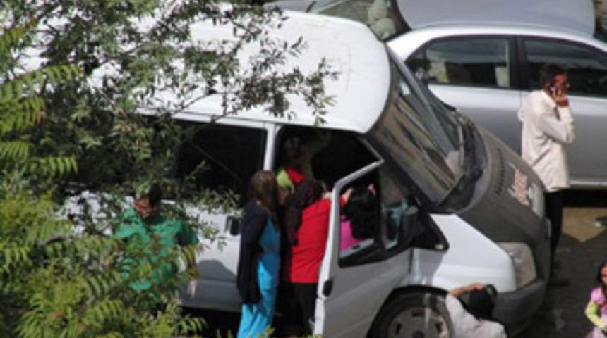Hastane bahçesinde akıl almaz olay!