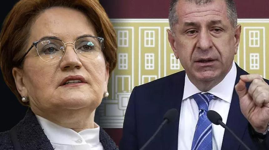 İttifak teklifi gündem olmuştu! Ümit Özdağ Meral Akşener’i 2 büyükşehirde geçti