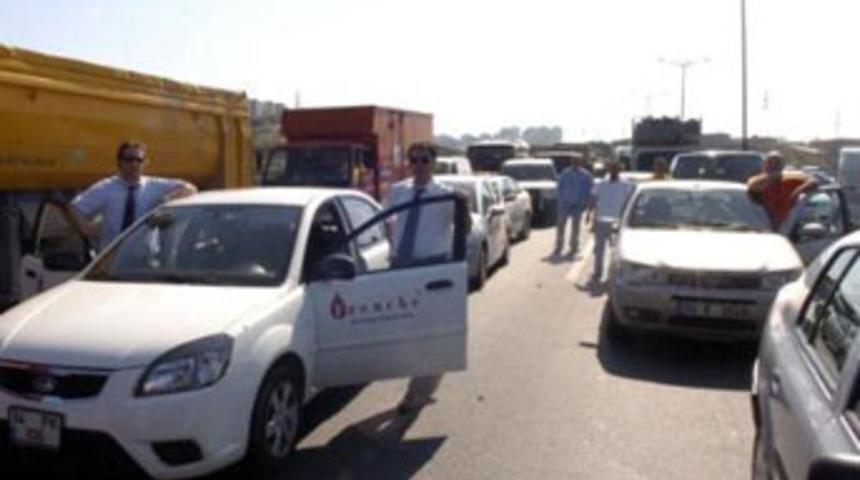 TEM Otoyolu'nda ciciş trafiği