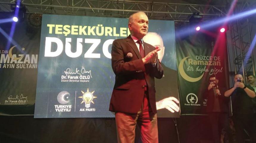 Seçimi kazanan Özlü: Şimdi proje zamanı! 100 projemizi hayata geçireceğiz