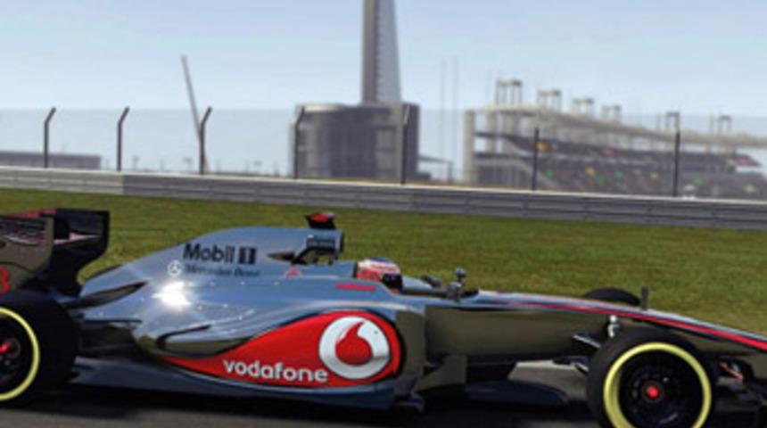 F1 2012 b&ouml;yle g&ouml;r&uuml;n&uuml;yor!