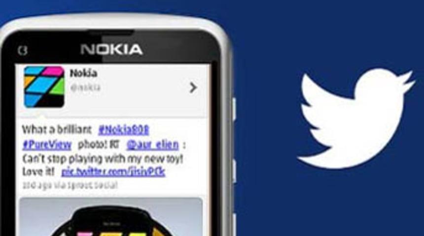 Eski Nokia'lara Twitter geldi