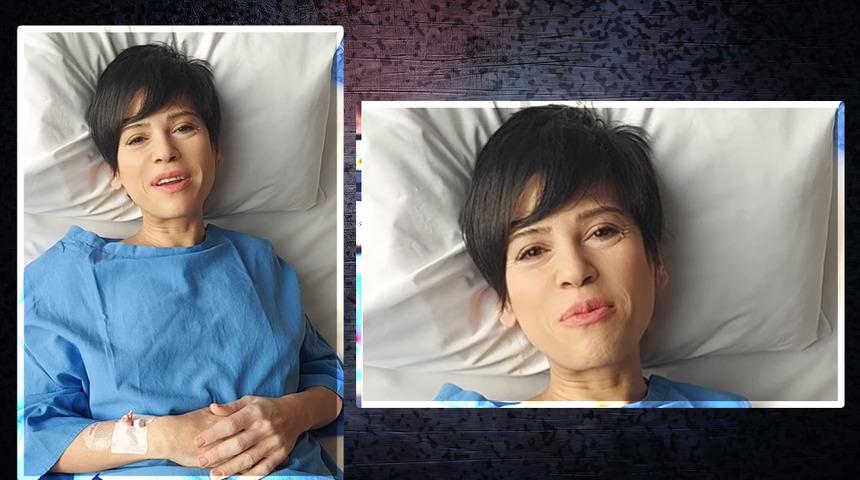 Aydilge acil ameliyata alacağını duyurunca sevenlerini korkuttu! "Sahnede biraz fazla zıplamışım" diyerek açıkladı