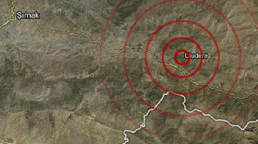 Şırnak'ta deprem!