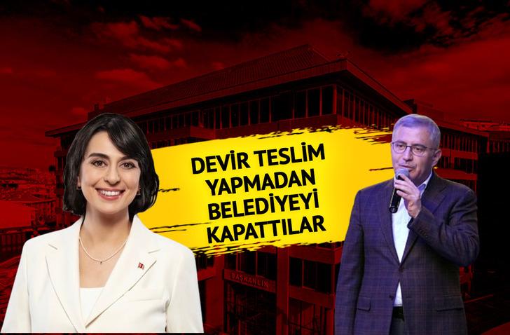 'Ne oluyiii burada ya?' Hilmi Türkmen Sinem Dedetaş'a devir teslimi yapmadan Üsküdar Belediyesi kapandı!