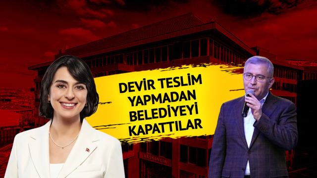'Ne oluyiii burada ya?' Hilmi Türkmen Sinem Dedetaş'a devir teslimi yapmadan Üsküdar Belediyesi kapandı!