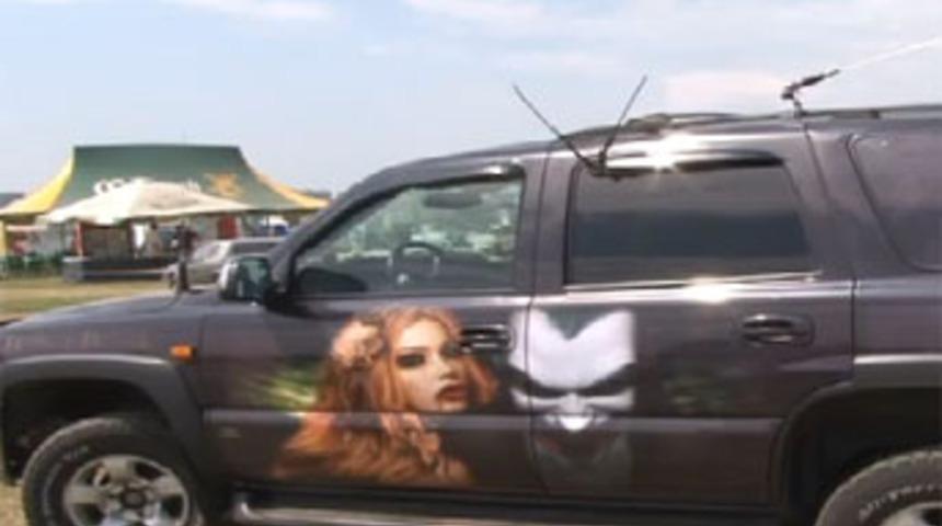 Egzotik arabalar g&ouml;r&uuml;c&uuml;ye &ccedil;ıktı