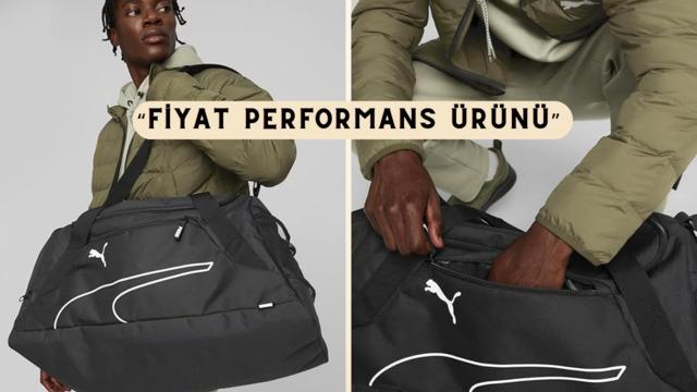 Fiyatı 569 TL'ye düştü! Geçen ayın en çok satan ürünü Puma spor çantasının fiyatı en dipte