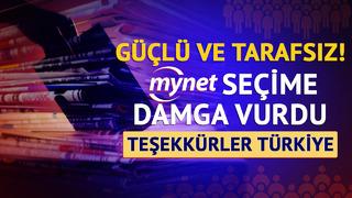 Güçlü ve tarafsız! Mynet seçime damga vurdu, Türkiye sonuçları Mynet'ten takip etti