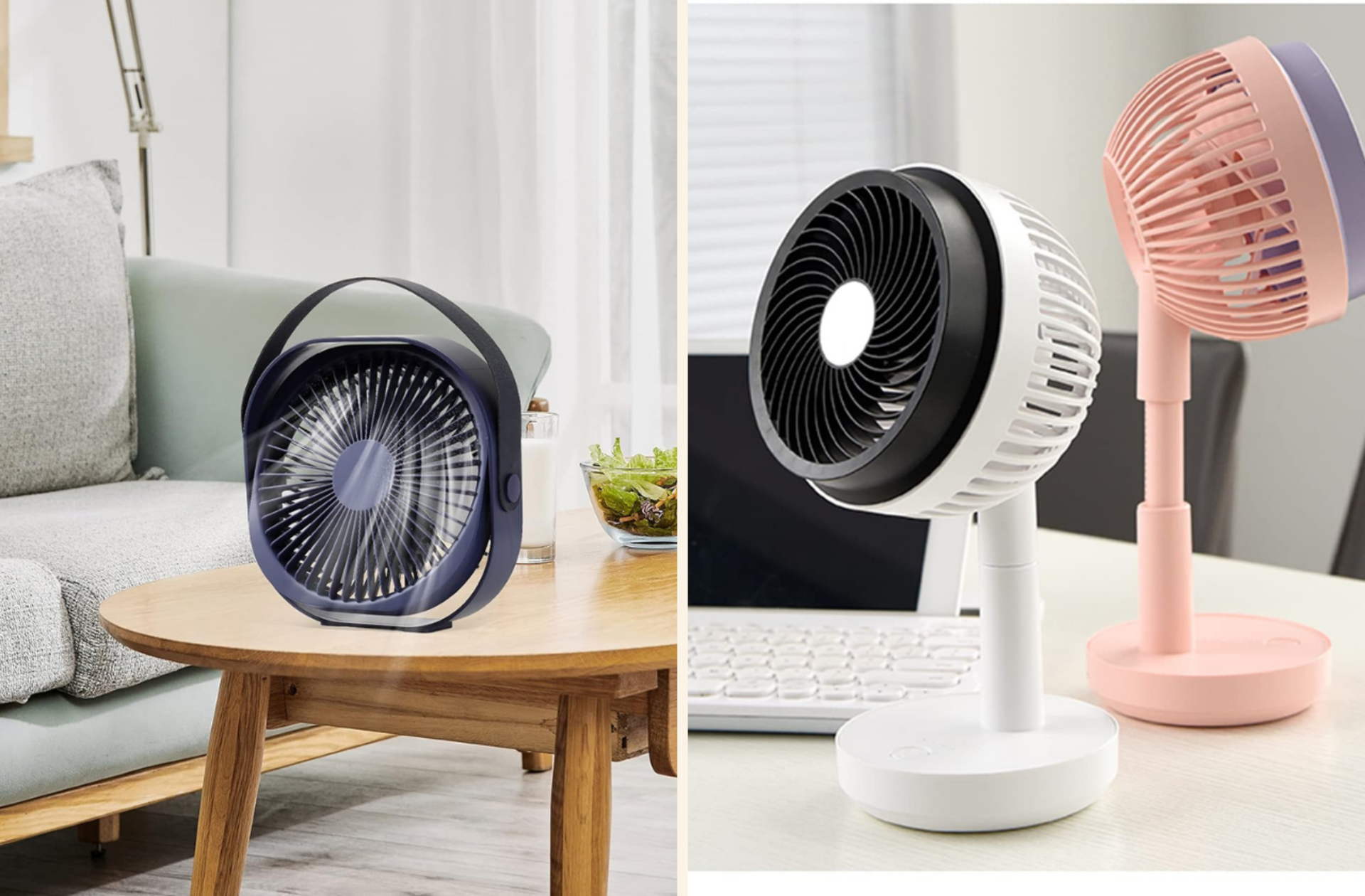 Hem portatif hem kullanışlı! Sıcak yaz aylarının kurtarıcısı mini vantilatörler