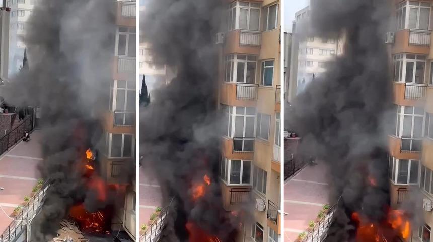 Beşiktaş'taki yangın faciasını görgü tanıkları anlattı: 'Otoparktan sürünerek çıktık'