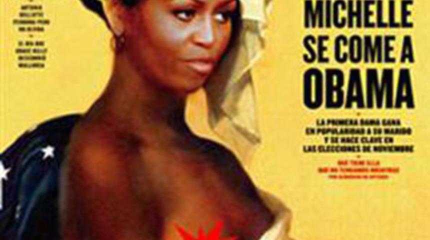 &lsquo;&Uuml;sts&uuml;z k&ouml;le&rsquo; Michelle Obama!