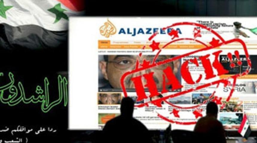 Esad yandaşları El-Cezire'yi hackledi