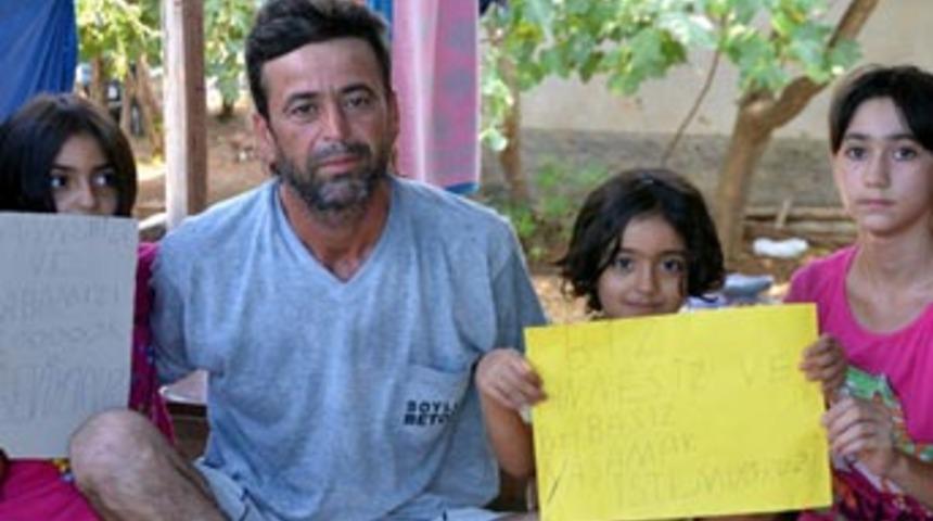 Anneleri i&ccedil;in a&ccedil;lık grevindeler!