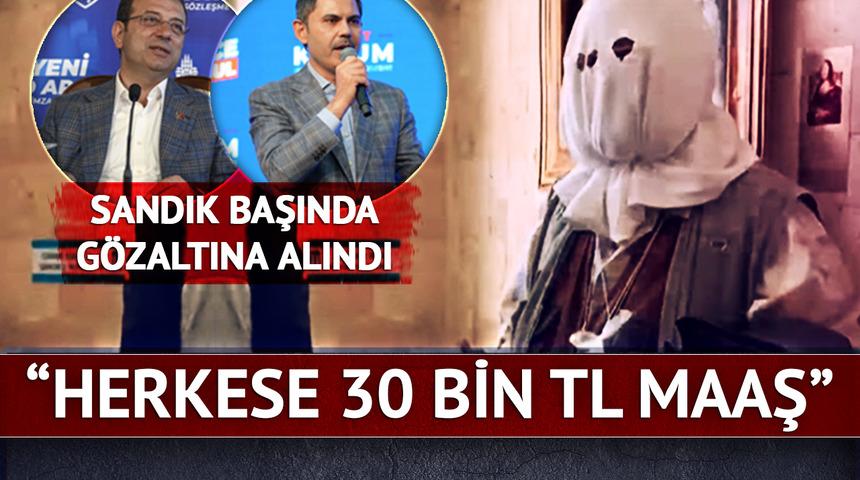 Rakip tanımayan İBB adayı sandık başında gözaltına alındı! 30 bin TL maaş ve mayo-bikinide devrim vaatleri ses getirmedi