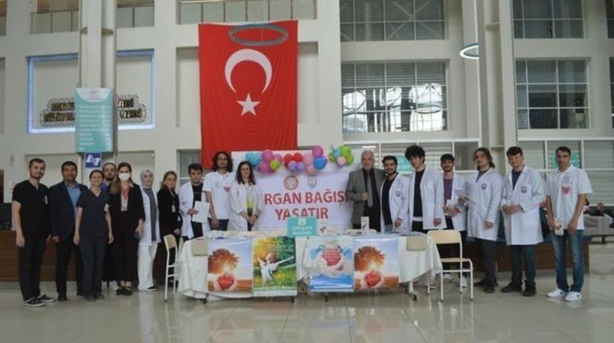 MEAH’ta organ bağışı farkındalığı için stant kuruldu