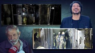 Bomba patlamış gibi... Her yer simsiyah! Beşiktaş'taki gece kulübündeki yangından yeni görüntü! DJ Gökay Tevlek'in babası anlattı: Çenesinde yara vardı, kötü durumdaydı