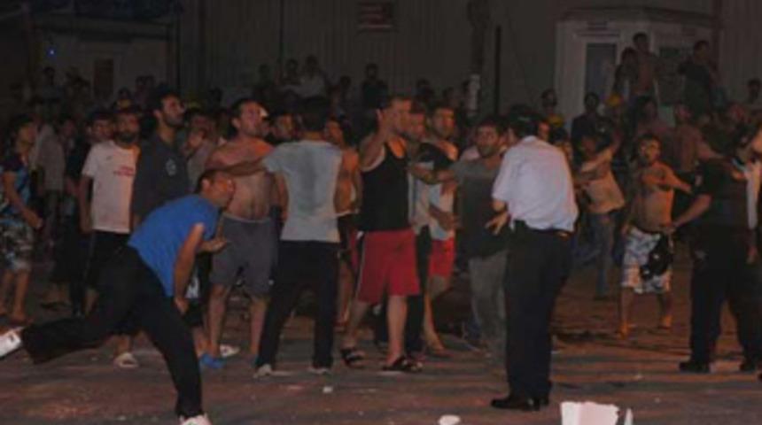 Laf atma kavgası mahalleyi ayağa kaldırdı