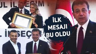İstanbul'da ikinci İmamoğlu dönemi! Mazbatasını aldı, görevine resmen başladı; ilk mesajında Van'daki gerginlikle ilgili sert çıktı