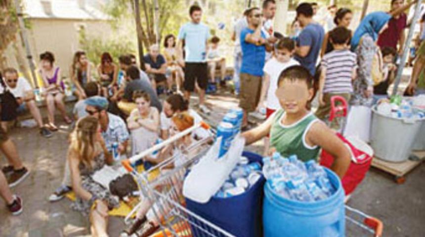 Alkol yasak ama çocuklar bira satıyor!