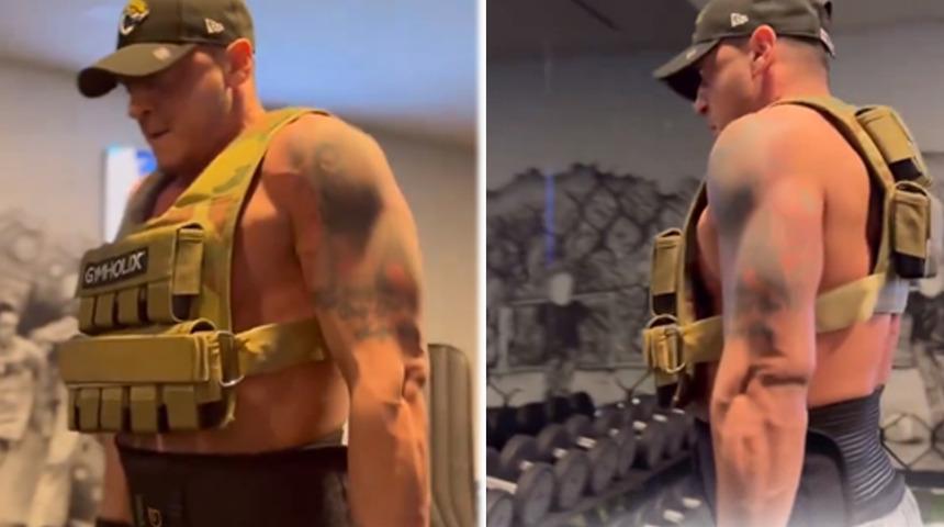 Mesut Özil işi bu kez biraz abarttı! Kaldırdığı ağırlığı görenler hayretler içinde kaldı