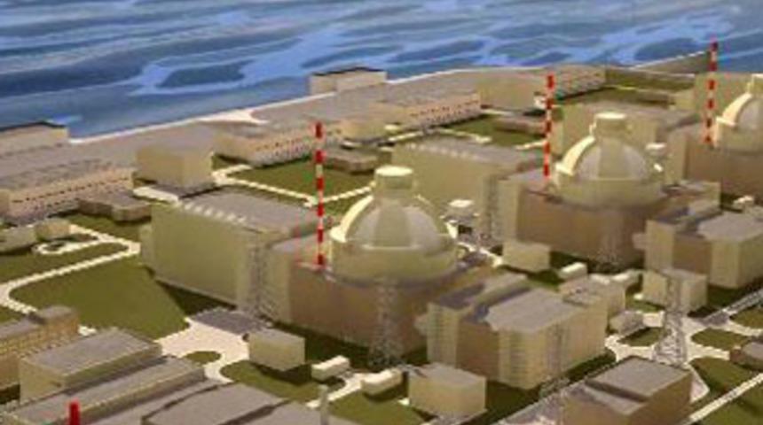 Akkuyu nükleer santralinin ilk görüntüleri