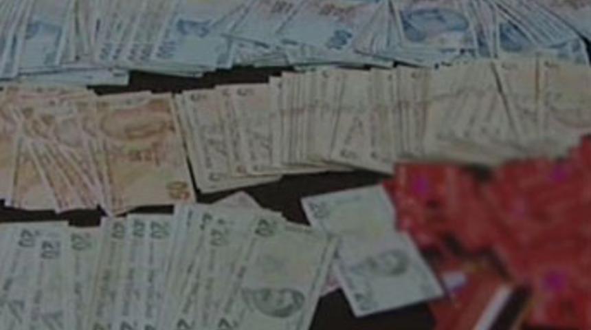 45 dakikada 30 bin lira çekti!