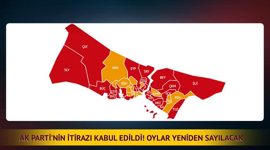 AK Parti'nin itirazı kabul edildi! Beykoz'da oylar yeniden sayılacak