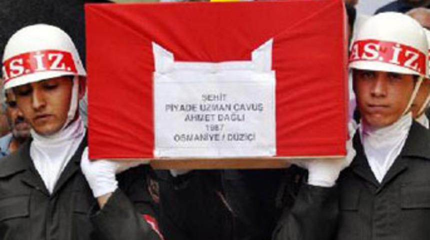 Şehidin sanki içine doğmuş