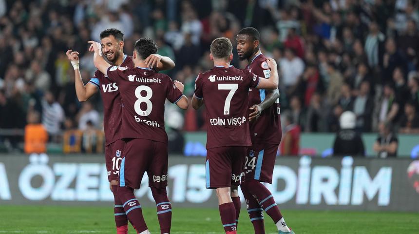 Trabzonspor'dan Konya deplasmanında net skor