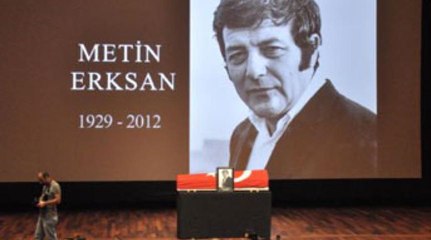 Y&ouml;netmen Metin Erksan&rsquo;a veda