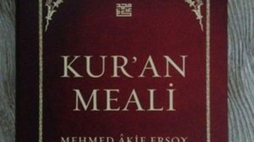 Mehmet Akif'in kayıp Kur'an meali yayımlandı
