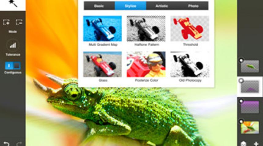 G&uuml;n&uuml;n mobil uygulaması: Adobe Photoshop Touch