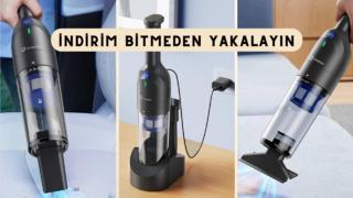Ne evinizde ne aracınızda tek bir toz ve tüy kalmayacak! Çok satan Greenote el süpürgesi indirime girdi