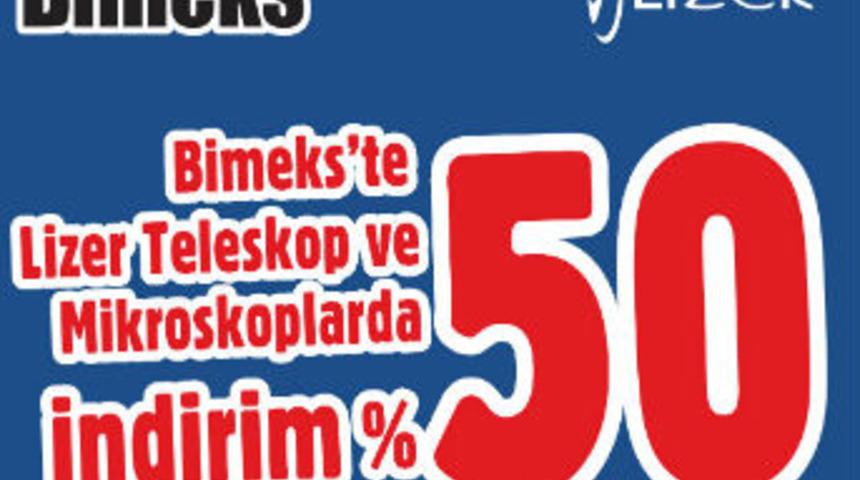Hobiniz ne olursa olsun Bimeks'te karınız %50