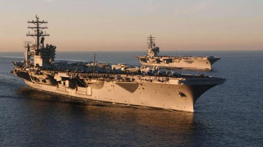 ABD savaş gemisi ateş açtı!