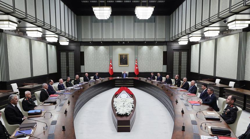 MGK sonrası yazılı açıklama! "Bölgemizin geleceğinde..."